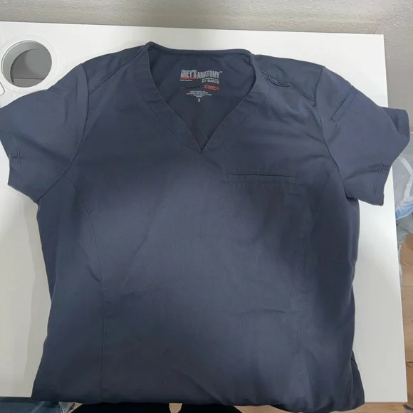 Grey's Anatomy Women's Gray Scrub Set Size XSP/S - Picture 9 of 9